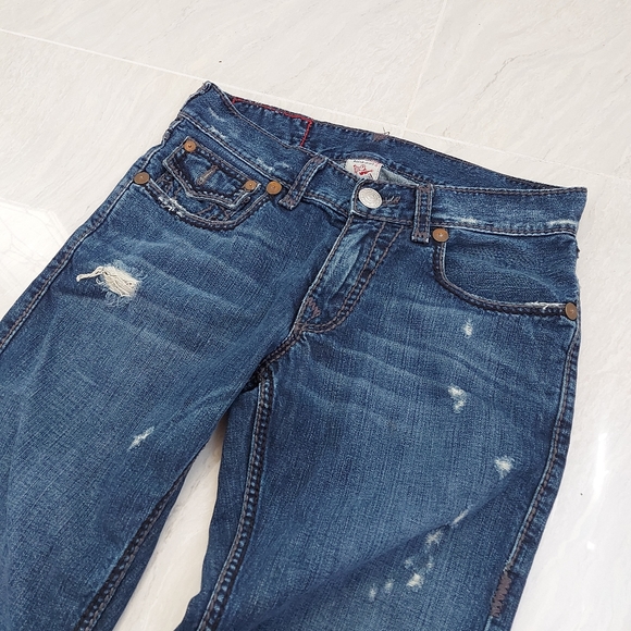 Men's True Religion distress jeans - Picture 5 of 5